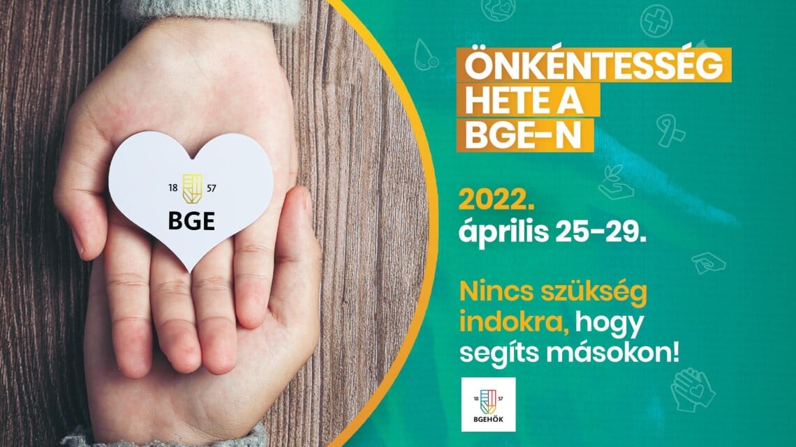 Önkéntesség hete a BGE-n image